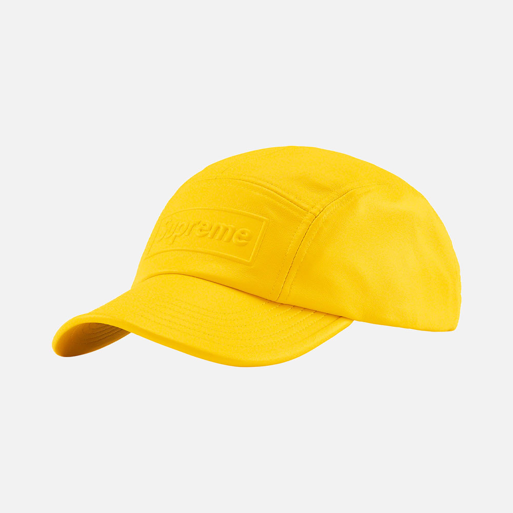 슈프림 고어텍스 레더 캠프캡 SS22H113-YELLOW