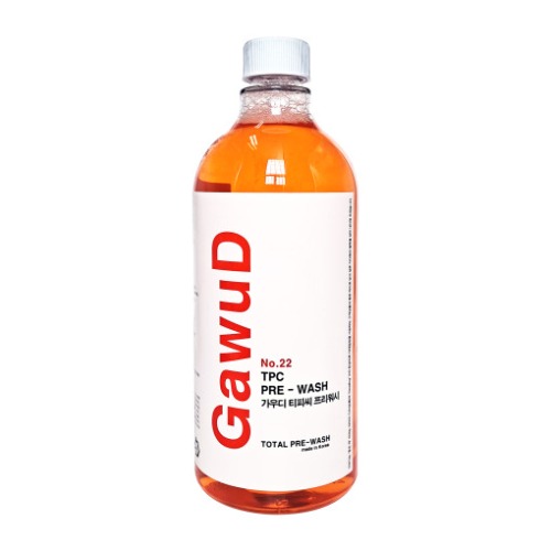 GawuD 가우디 TPC 중성 토탈 프리워시 오렌지향 1L 도장 손상 최소화 세차용품 다목적 세정제 - 메인 이미지
