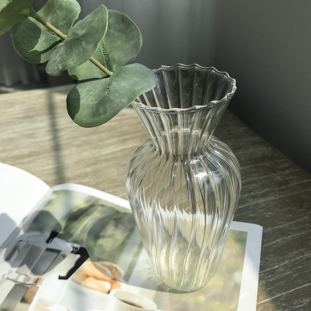 마티니 북유럽 엔틱 테이블 미니 호리병 유리 화병 유리병 공병 C타입