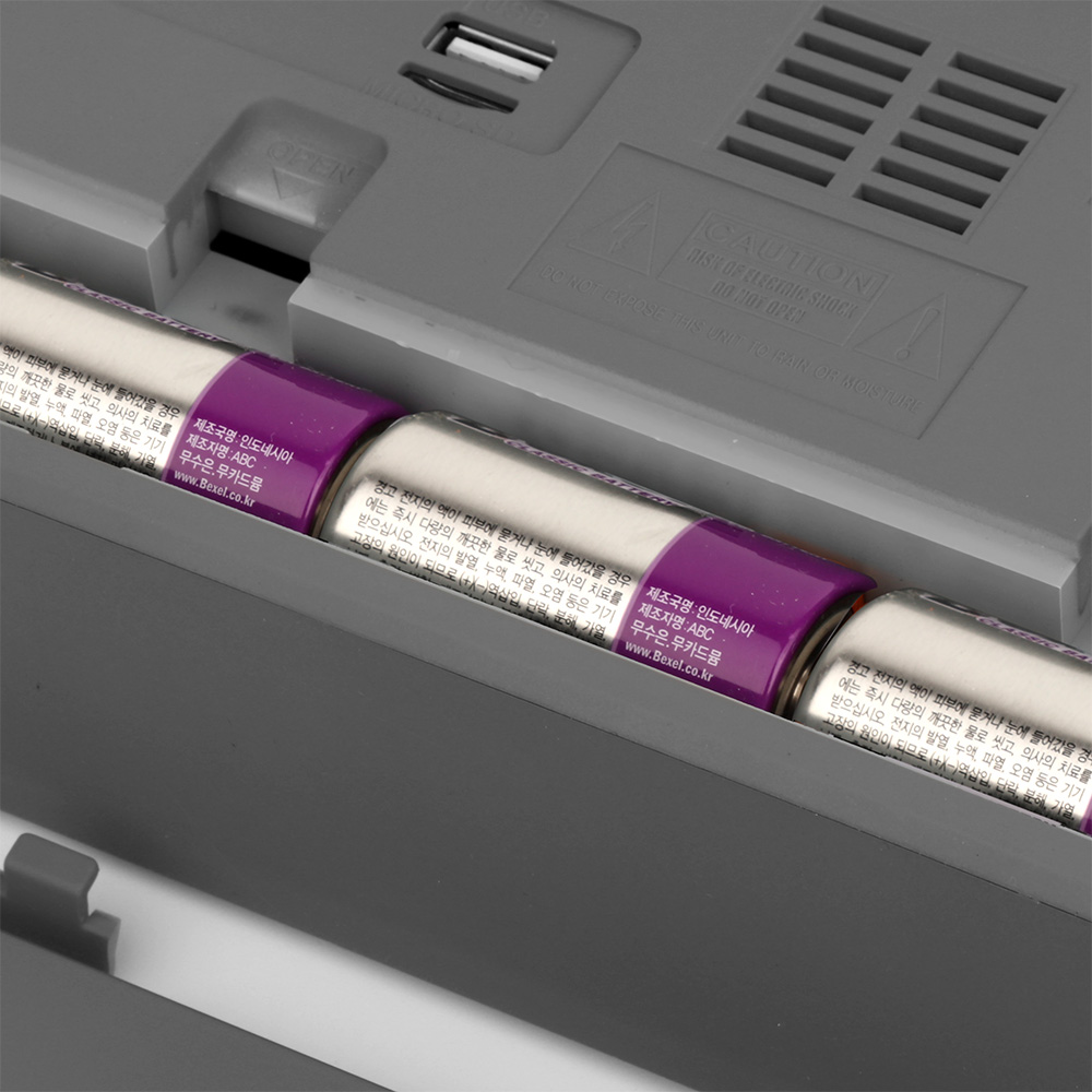 브리츠 BZ-R800BT 블랙 휴대용 FM라디오 블루투스 스피커 - 상세 이미지 4