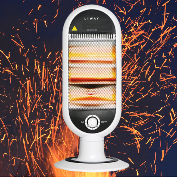 석영관 난로 히터 가정용 난방기 사무실 전기 스토브 저전력 난방기구