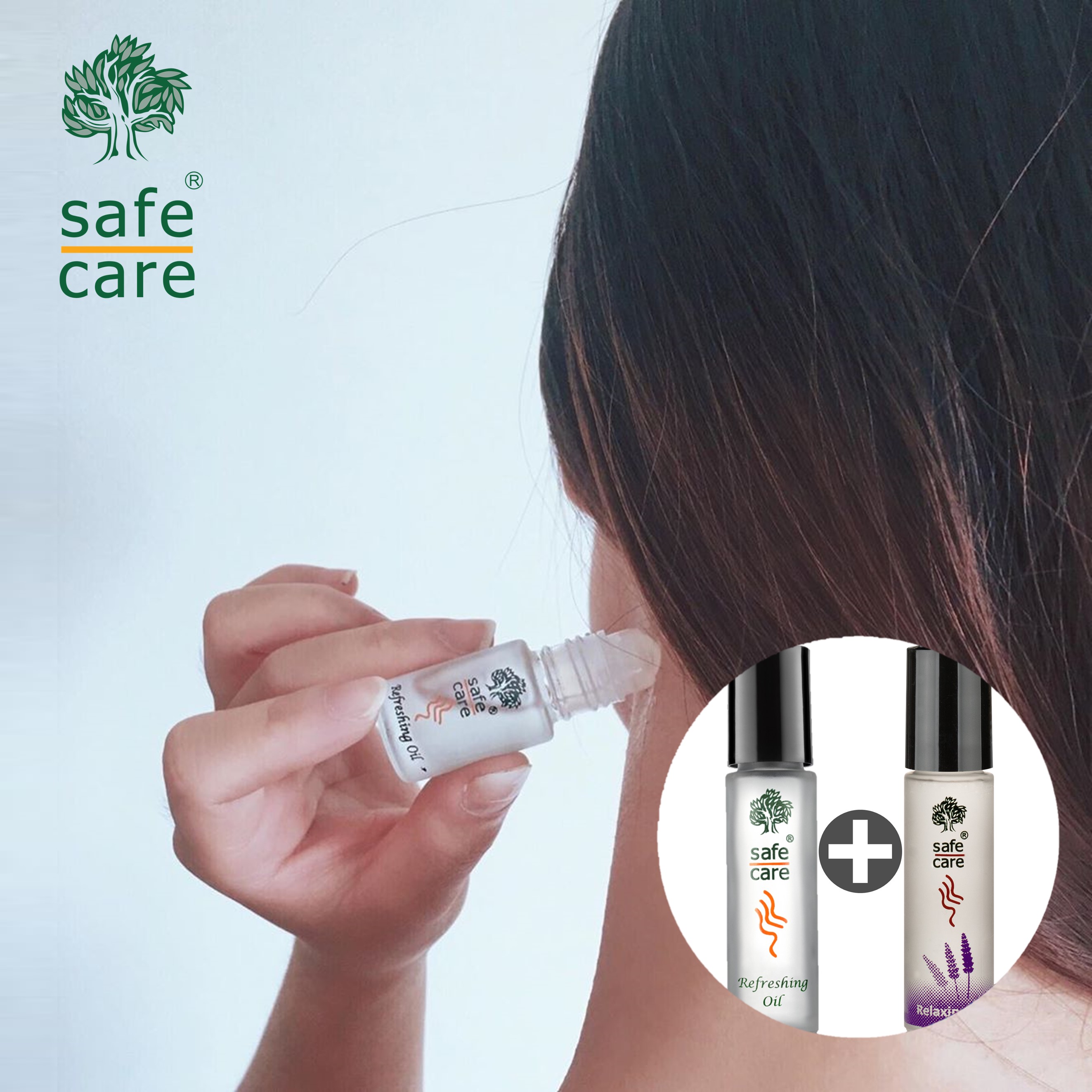 1억병판매 잠깸 멘톨+푹잠 라벤더 아로마오일 롤온 1+1 의대생 공부템 선물세트 제품 이미지