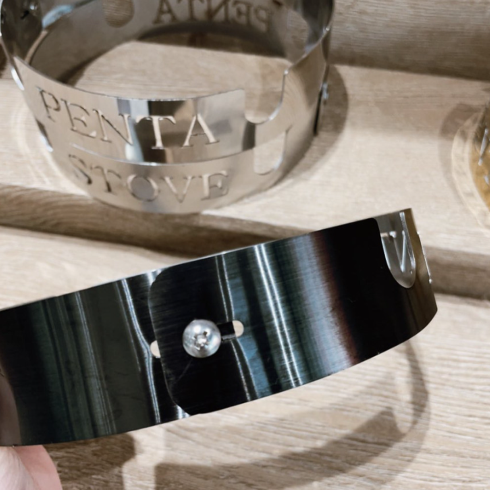 노스피크 펜타 스토브 버너 링가드 세트 파워스토브 강염 버너 바람막이