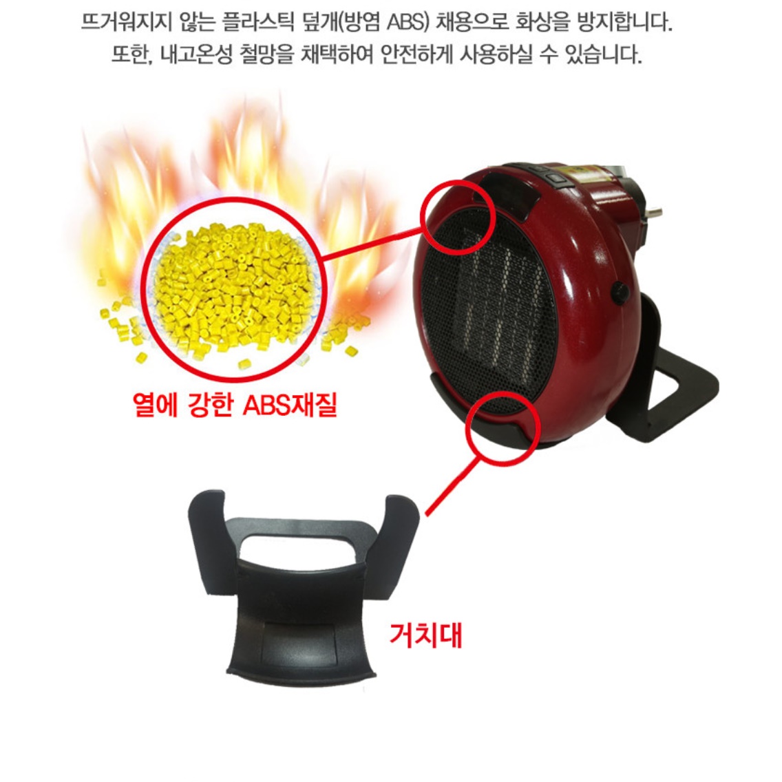 소형 난방기 저전력 난방기 원룸 온풍기 욕실용 온풍기 사무실 난방 - 상세 이미지 5