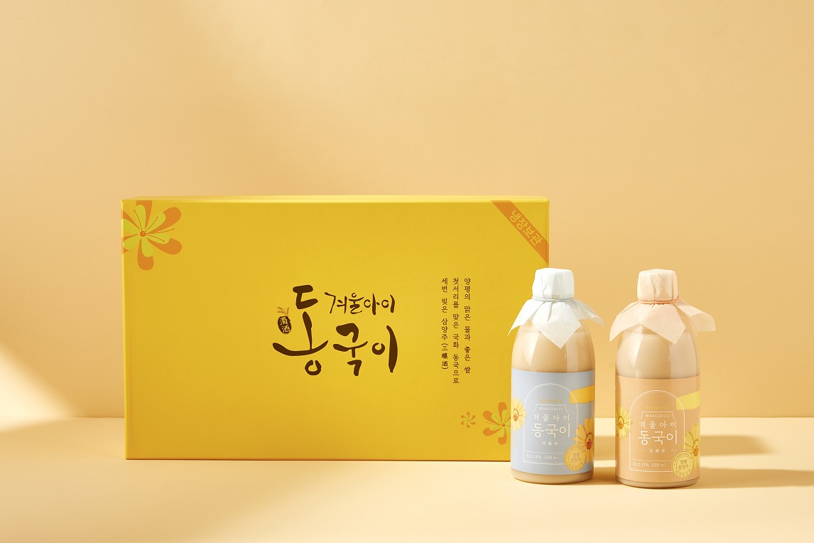 [전통주] 동국이탁주 500ml 13도 3병 국화막걸리 선물세트 이미지 6