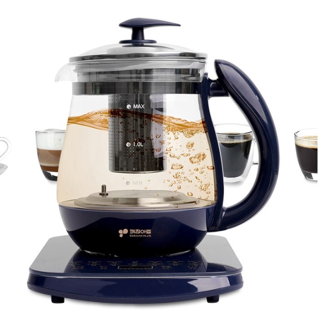 전기 유리 약탕기 가정용 약탕기 홍삼 달이기 미니 약탕기