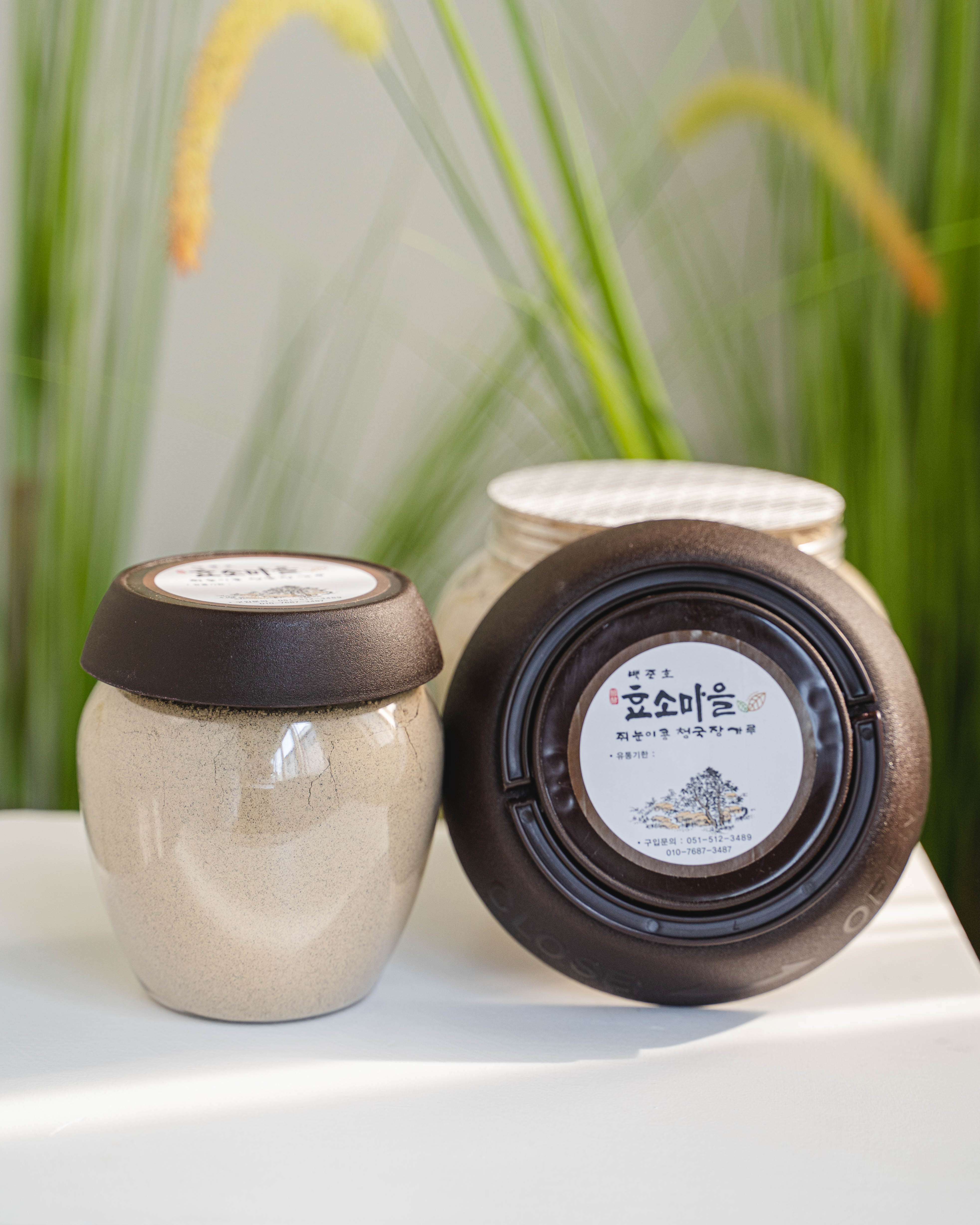 백준호 효소마을 국산 쥐눈이콩 청국장가루 청국장분말 500g 1kg 제품 이미지