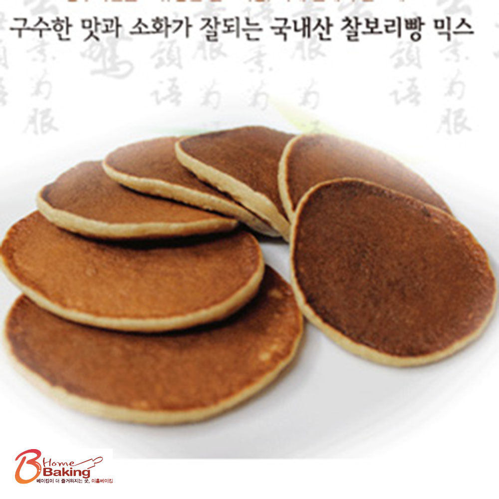찰보리빵믹스 400g 도라야끼 팬케익 찰보리가루 보리빵재료 간식 - 상품 이미지