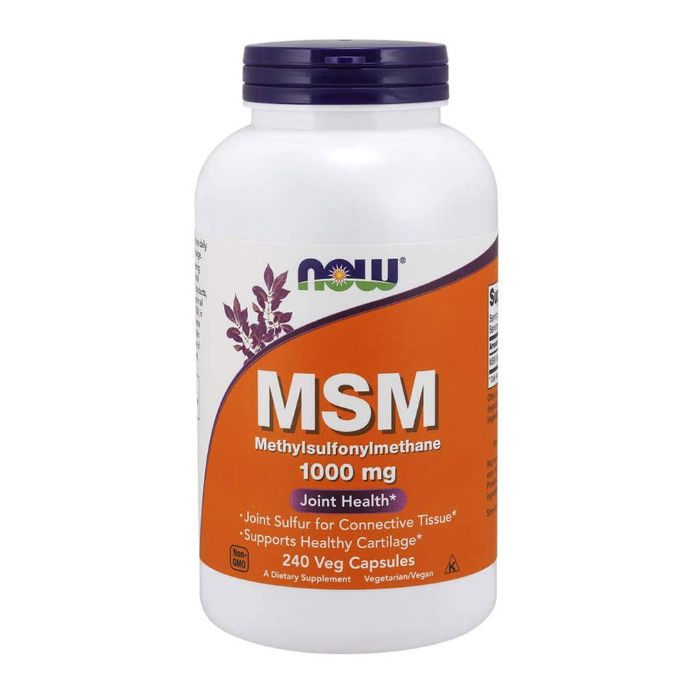 나우푸드 MSM 1000mg 메틸설포닐메탄 240식물성캡슐 - 상품 이미지