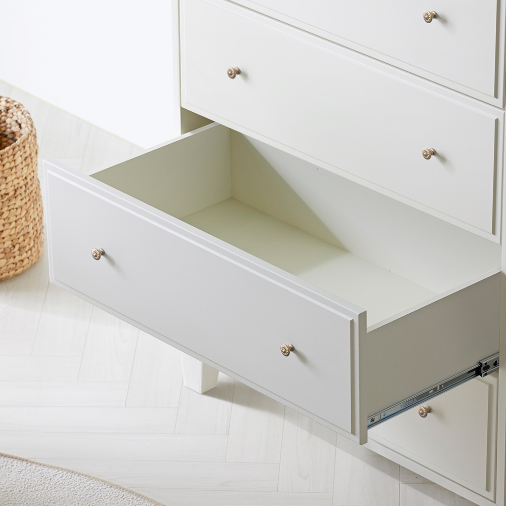 미카엘 와이드 5단서랍장 800