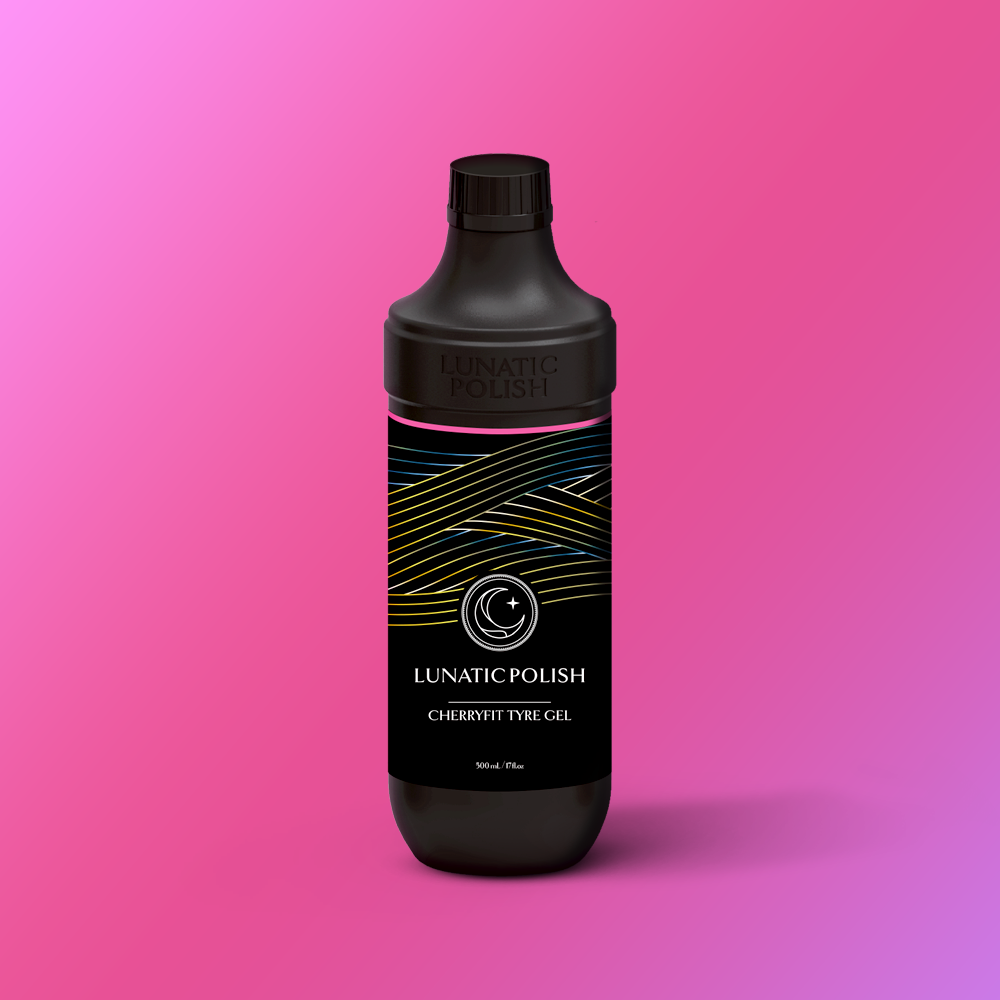 [루나틱폴리시] 체리핏 타이어 젤 불스원 간편 젤타입 고광택 갈변방지 500ml