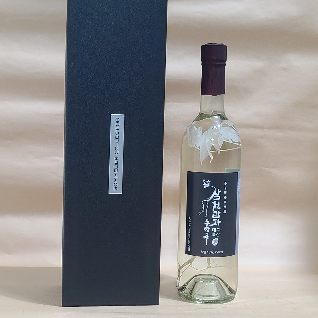 대구전통주 인삼주 인삼 산삼주 산양삼 새싹삼 담근주 인삼선물세트 750ml 18% - 상품 이미지