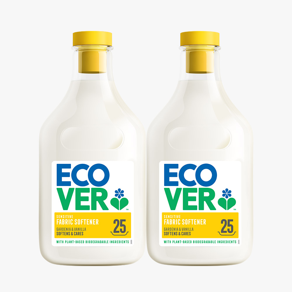 에코버 섬유유연제 치자꽃 바닐라, 750ml, 2개 제품 이미지