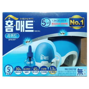홈매트 모기훈증기 기계+리필 30매 모기퇴치기 모기약 개봉기 | 실사용 후기 - 상품 이미지 2
