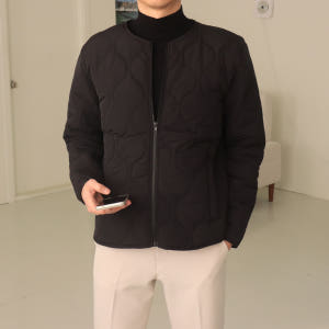 남자경량패딩 오버핏 깔깔이 패딩 남자퀄팅자켓 착용 후기 | 사이즈/핏 총정리 - 상품 이미지 4