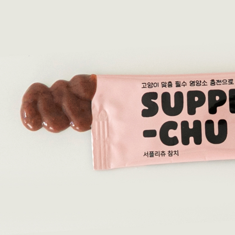 바잇미 짜먹는 고양이 건강 간식 서플리츄 - 참치 30개입 1BOX - 상세 이미지 3