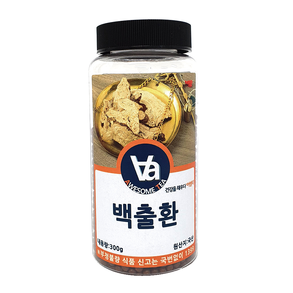 국산 백출환 300g 1통 - 메인 이미지