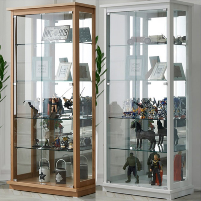 고급 장식장 화이트 엔틱 장식장 트로피 상패진열장 유리전시장
