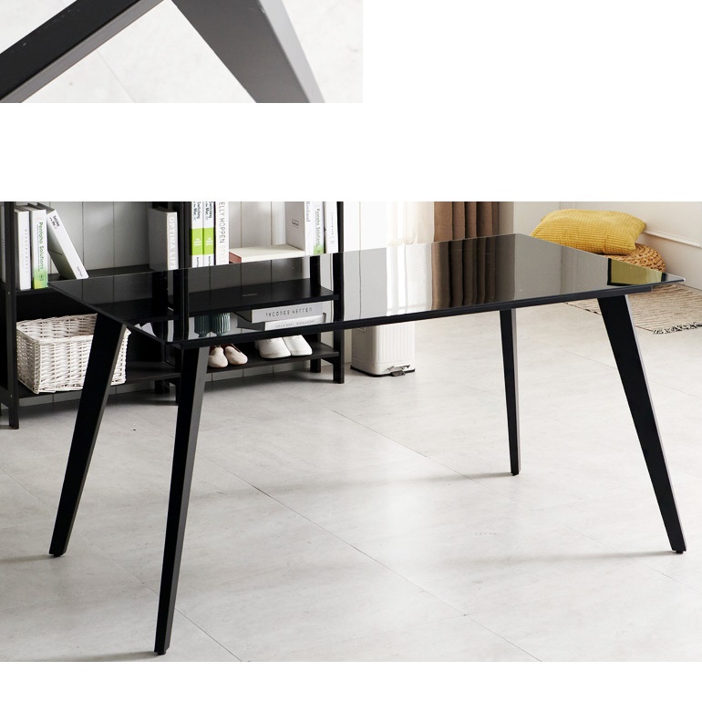 고급테이블 1500 강화유리식탁 매장테이블 업소용테이블