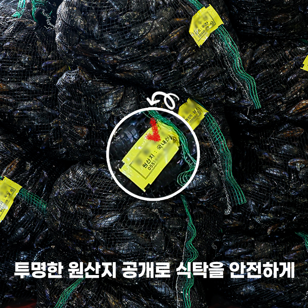국내산 통영 제철 홍합 2kg - 상세 이미지 5