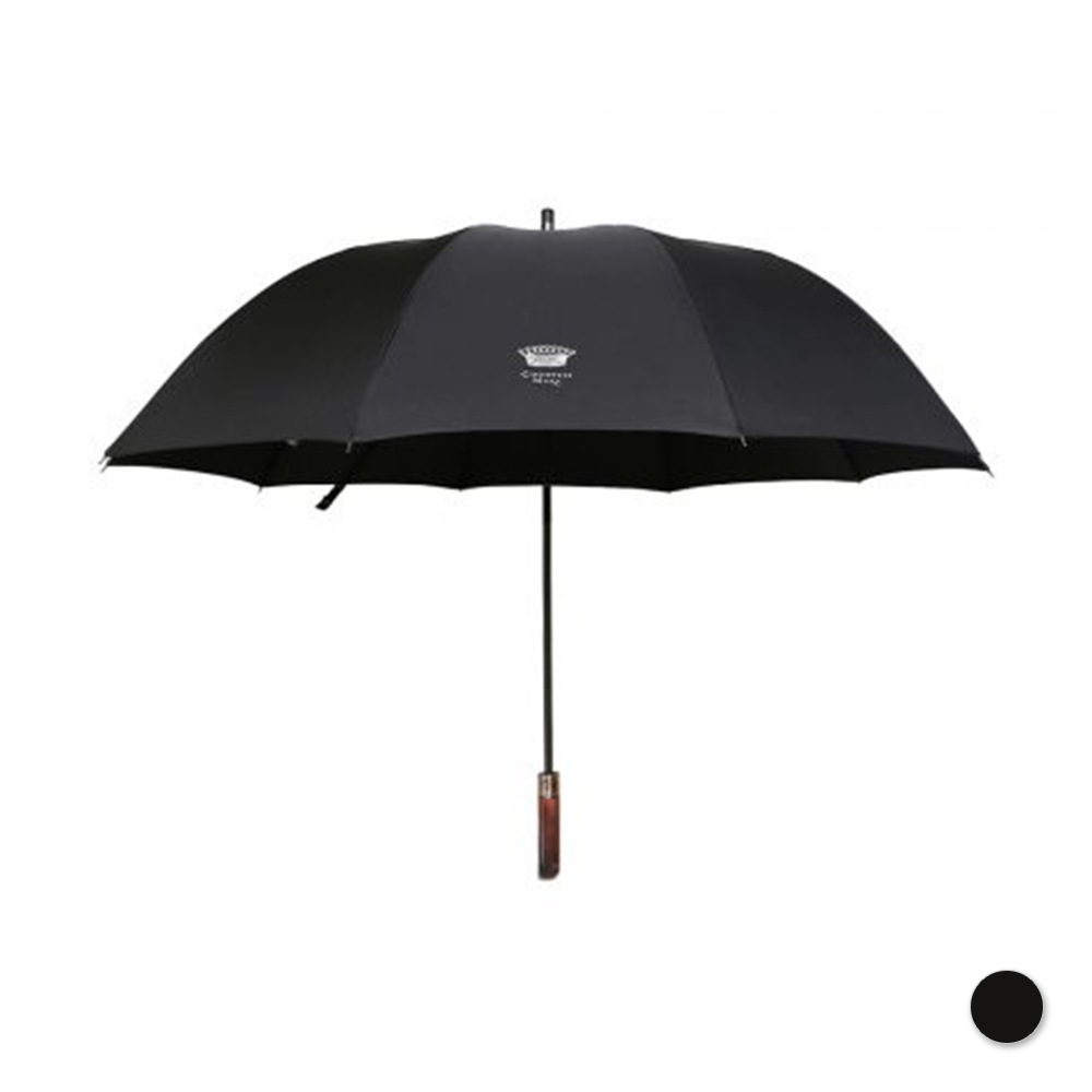 송월우산 CM장블랙우드75 장우산 - 상품 이미지