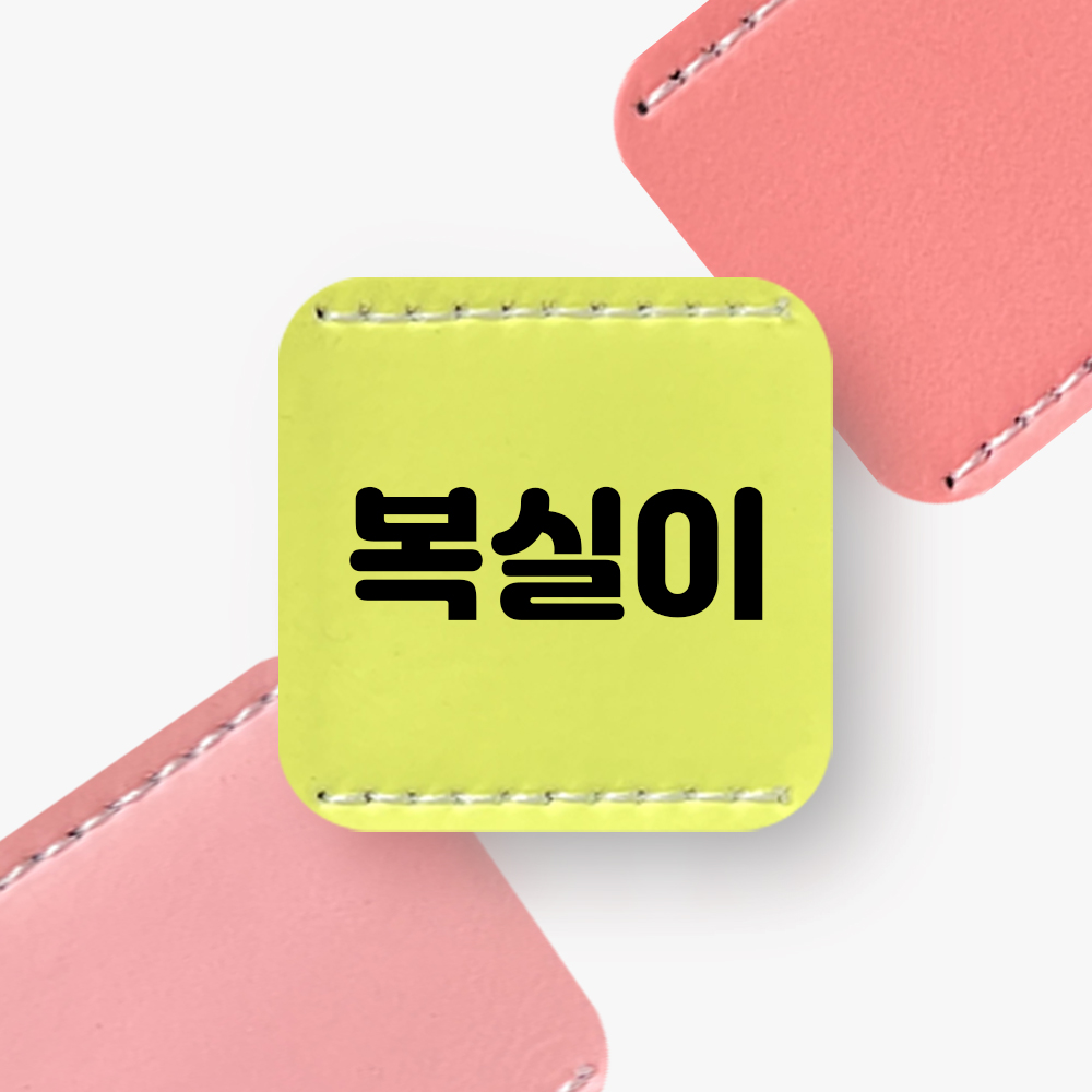 강아지이름표 야광 인식표 - 상품 이미지