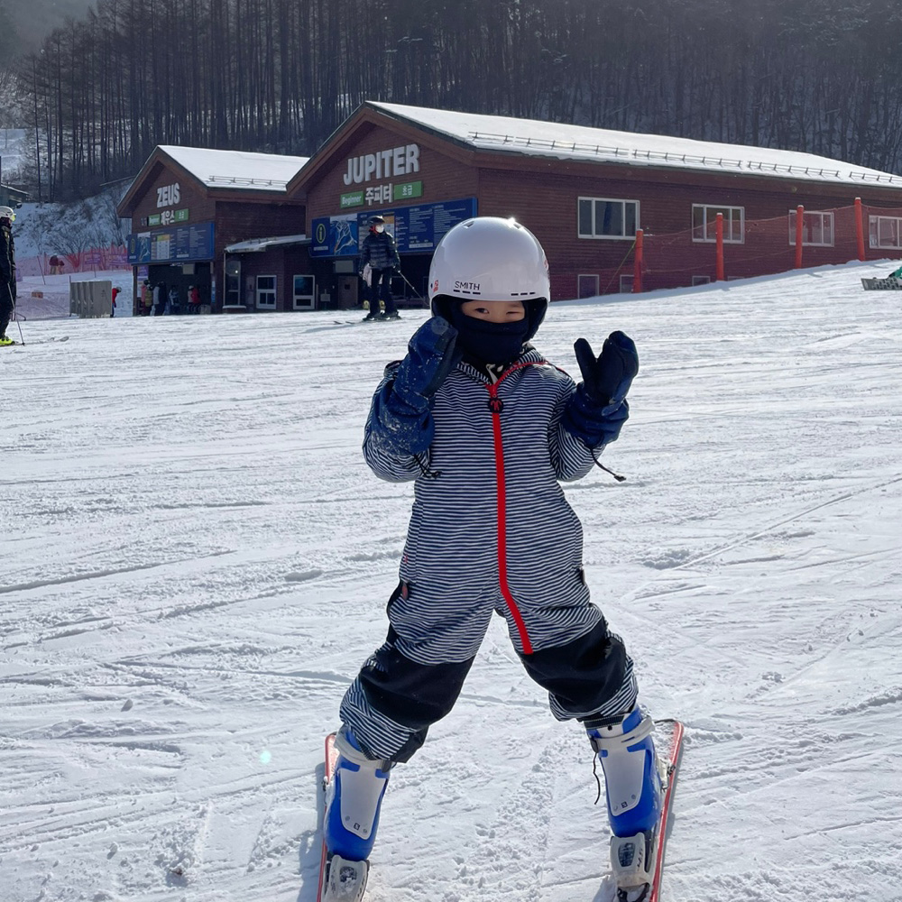 하이원리조트 어린이 스키강습 보드강습 4시간 강습권