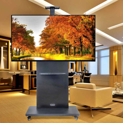 85인치 대형티비스탠드 이동식 tv 거치대 전자칠판거치대