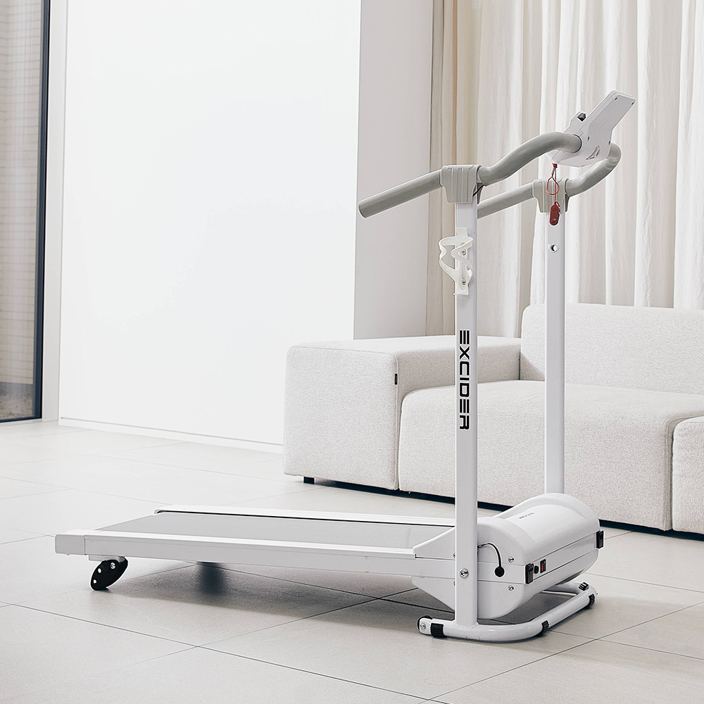 엑사이더 런닝머신 EW504 접이식 워킹 패드 저소음 경사 러닝 유산소 홈트 경사도 조절