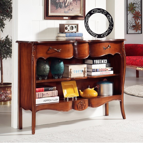 클래식 엔틱 장식장 서랍장식장 콘솔장식장 고급 빈티지진열장
