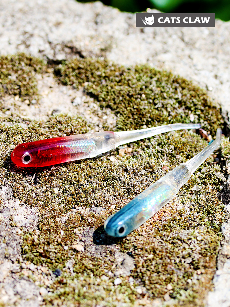 캣츠크로우 니트베이트 5.5cm(2.2인치) 송어 쏘가리 볼락 꺽지 웜 - 상세 이미지 5