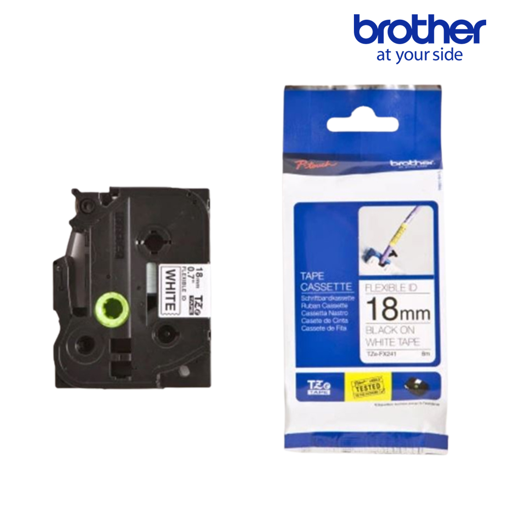 브라더 TZe-FX241 정품 라벨테이프 18mm