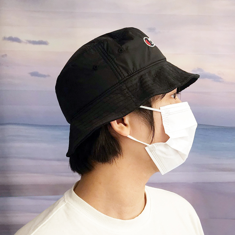 [국내] 챔피온 로고 윈터 버킷캡 EU 겨울모자 여성 버킷햇 남자 모자 데일리룩 꾸안꾸 이미지 7