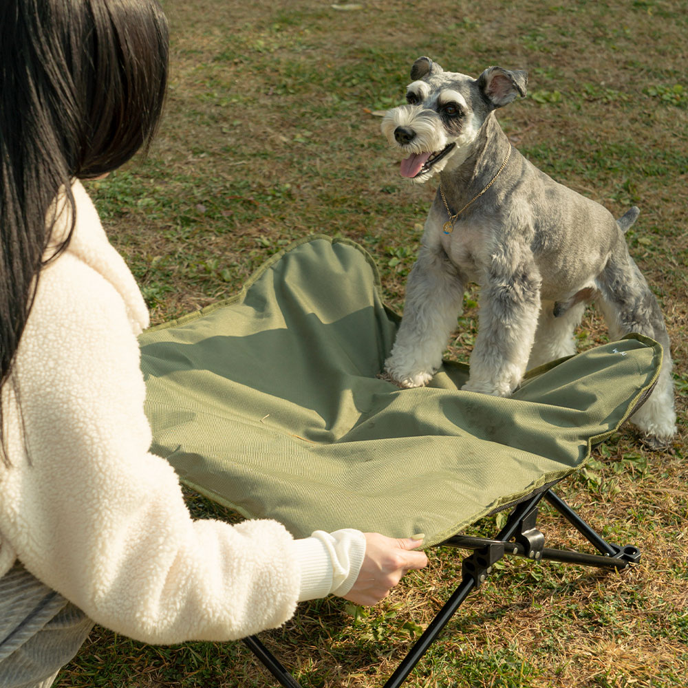 펫트리움 캠핑체어 강아지 의자 해먹 쇼파 침대 캠피체어
