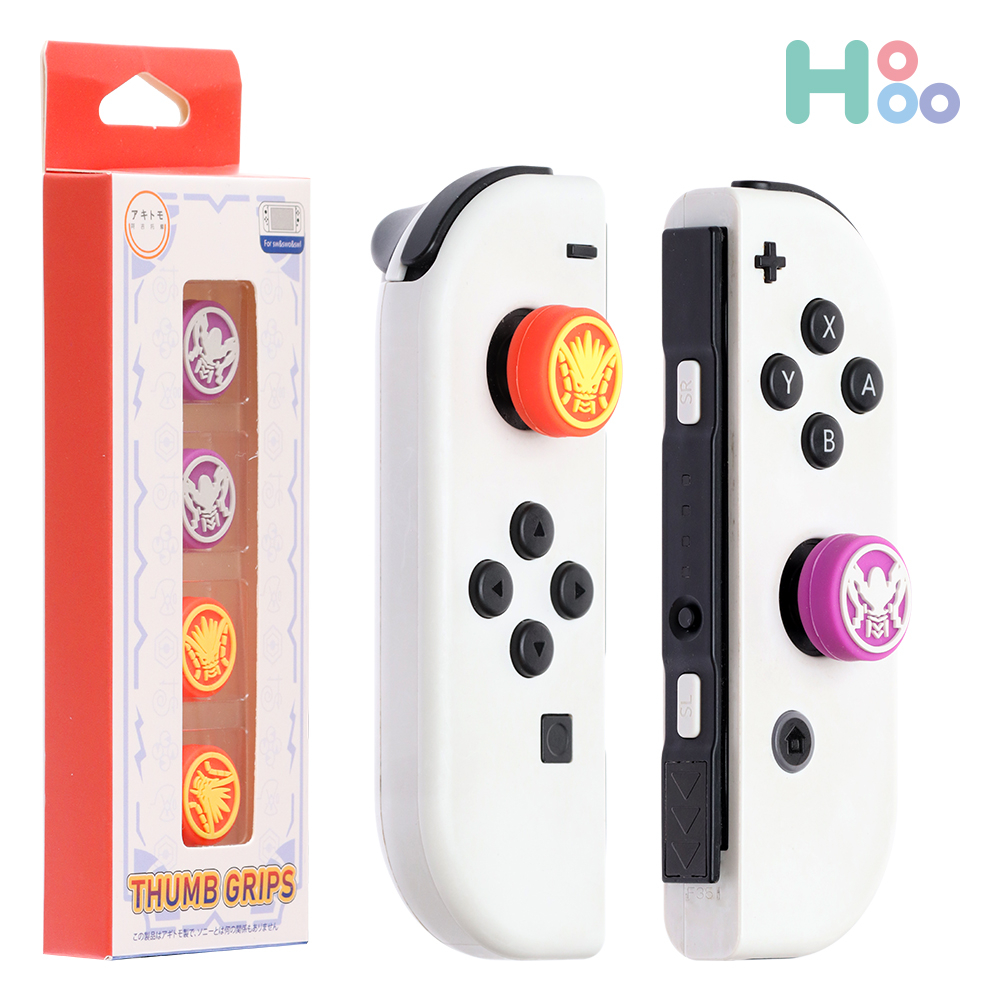 닌텐도 스위치 조이콘그립 조이스틱커버 스칼렛바이올렛 포몬 - 상세 이미지 2