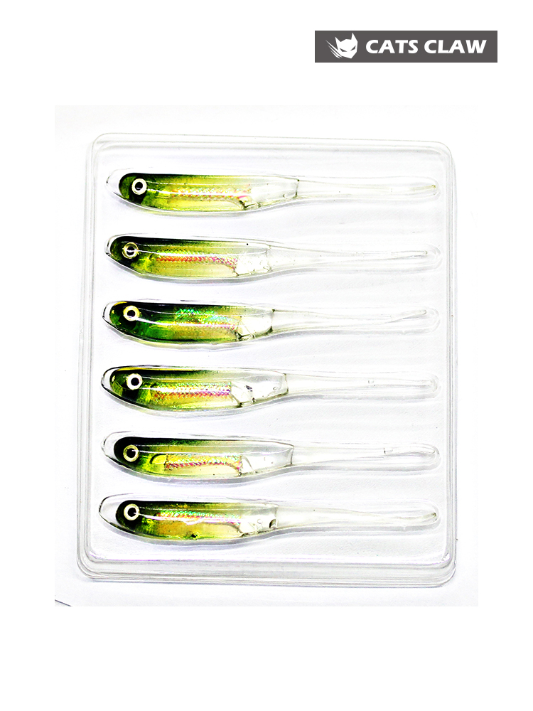 캣츠크로우 니트베이트 5.5cm(2.2인치) 송어 쏘가리 볼락 꺽지 웜 - 상세 이미지 3