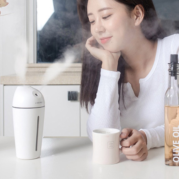 작은 가습기 병원 자취방 사무용 책상용 가습기 아이방 가습기