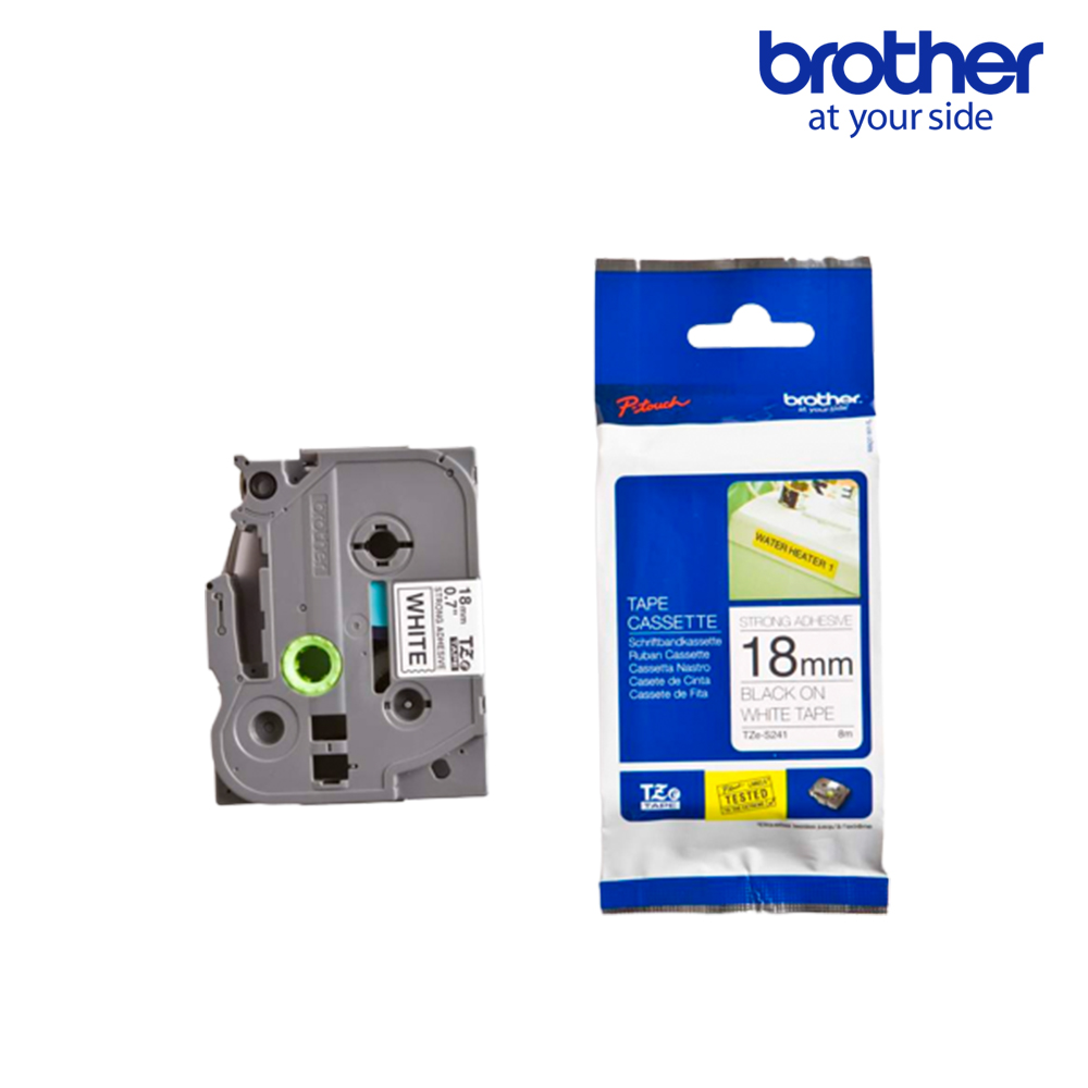 브라더 TZe-S241 정품 라벨테이프 18mm