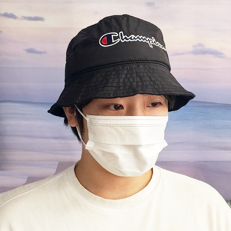 [국내] 챔피온 로고 윈터 버킷캡 EU 겨울모자 여성 버킷햇 남자 모자 데일리룩 꾸안꾸 - 상세 이미지 5