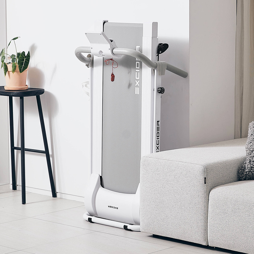 엑사이더 런닝머신 EW504 접이식 워킹 패드 저소음 경사 러닝 유산소 홈트 경사도 조절