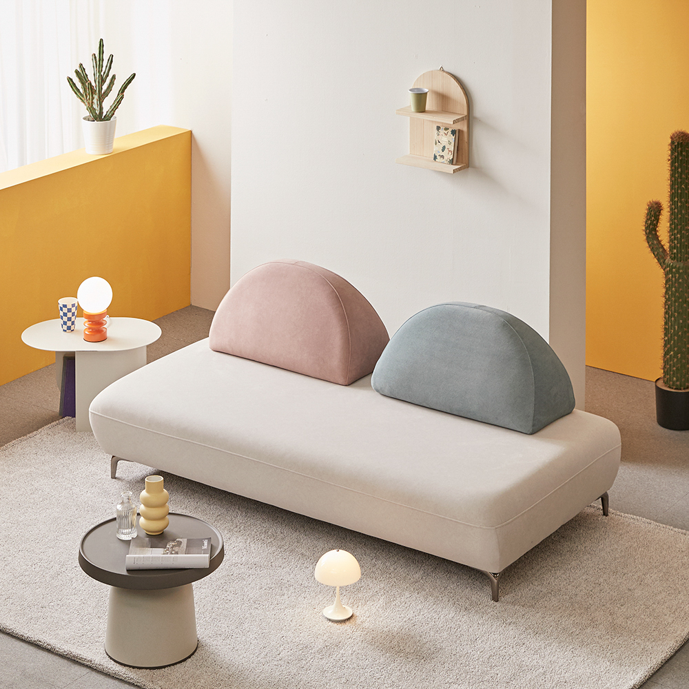 모던홈즈 트레스 모듈형 패브릭소파 3인용 이지클린 소파베드