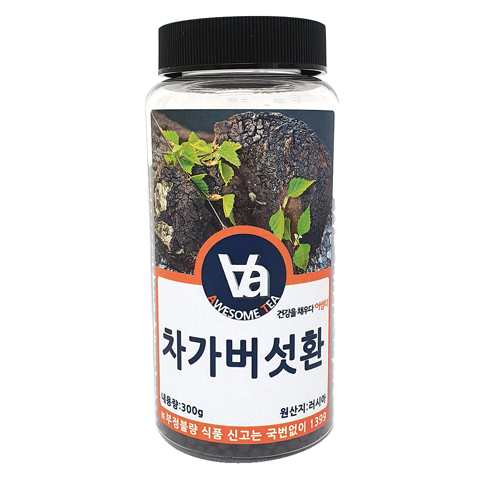 러시아 차가버섯환 300g 1통