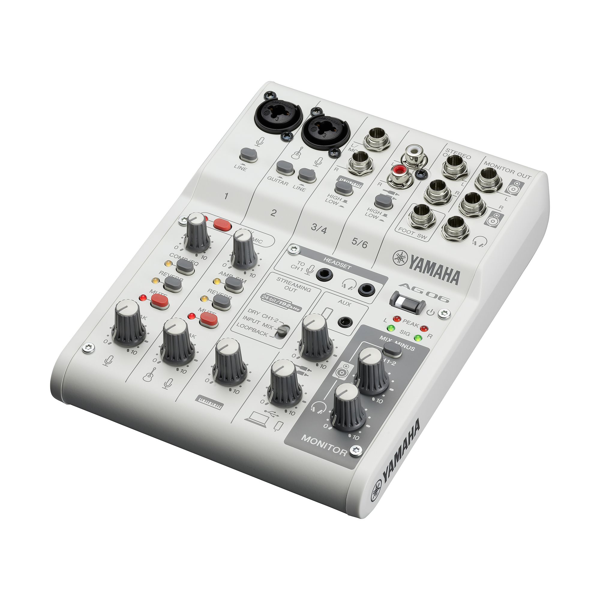 야마하 YAMAHA AG06MK2 오디오 인터페이스 믹서 USB - 상세 이미지 4