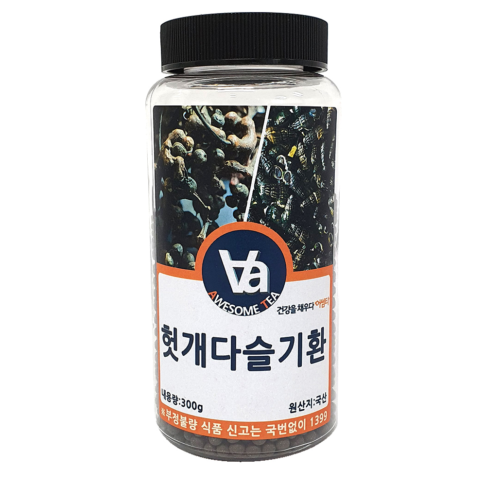 국산 헛개다슬기환 300g 1통 - 메인 이미지