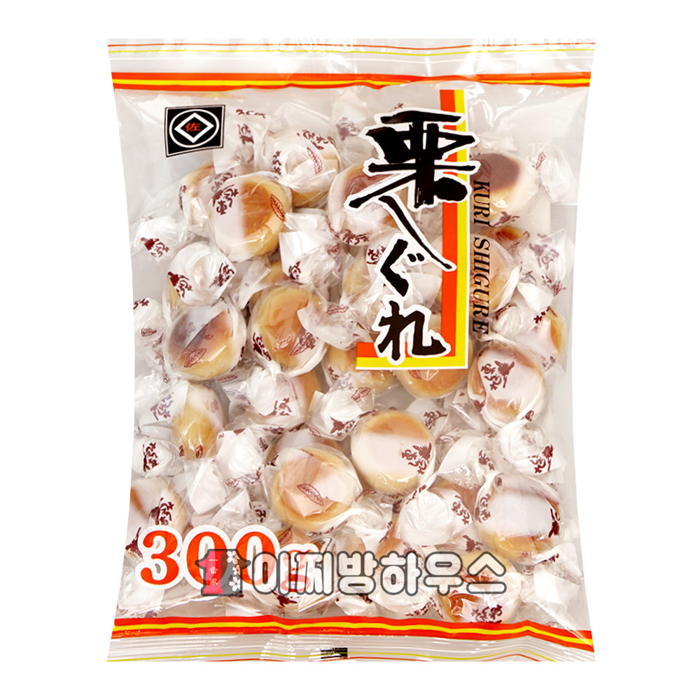 사토 쿠리시구레 300g x3개 일본 밤만쥬 일본과자 화과자 밤빵 만주 밤긴돈 어르신간식 : 이찌방하우스