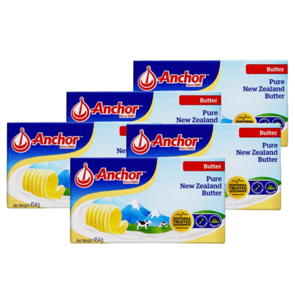 앵커버터 ANCHOR 천연 앵커 무염 버터 454g 5개