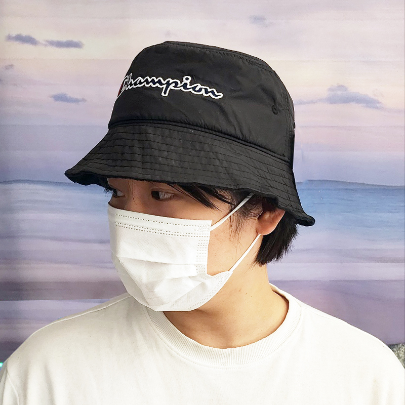 [국내] 챔피온 로고 윈터 버킷캡 EU 겨울모자 여성 버킷햇 남자 모자 데일리룩 꾸안꾸 이미지 6