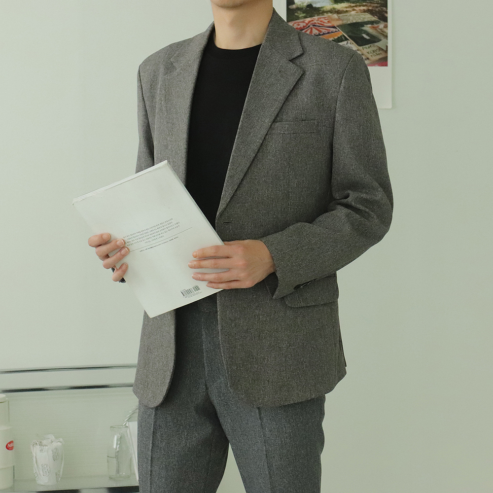 남자울자켓 정장마이 빅사이즈 블레이저 남자겨울자켓 이미지 4