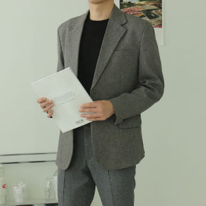 남자울자켓 정장마이 빅사이즈 블레이저 남자겨울자켓 착용 후기 | 사이즈/핏 총정리 - 상품 이미지 4