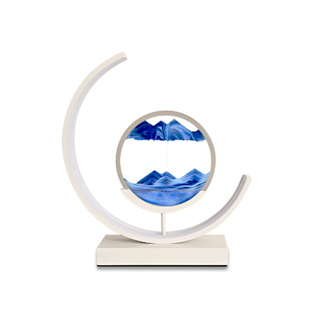 알파플랜 모래멍 무드등 모래시계 샌드아트 생일 집들이 선물